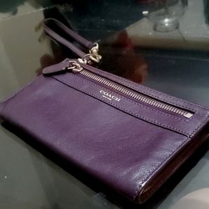 Coach wristlet